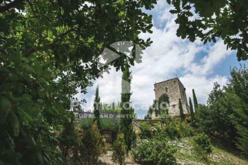 Torre Porta vista dal giardino